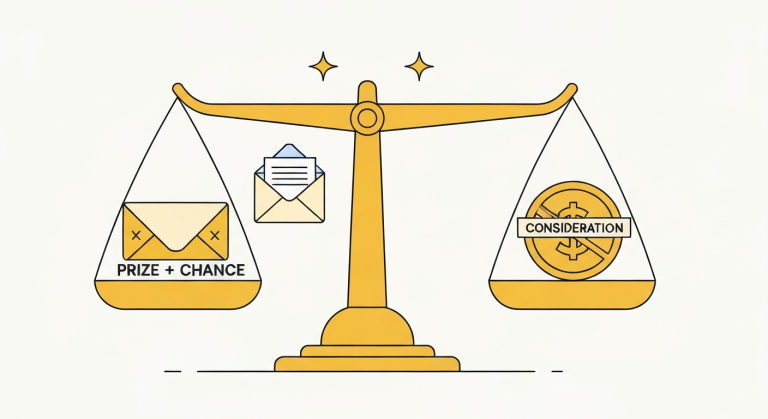 How sweepstakes contests work legally